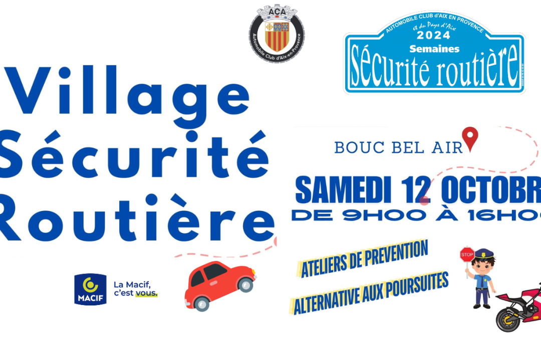 Village de la sécurité routière 2024