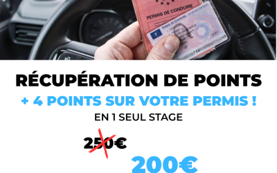 Stage de récupération de points
