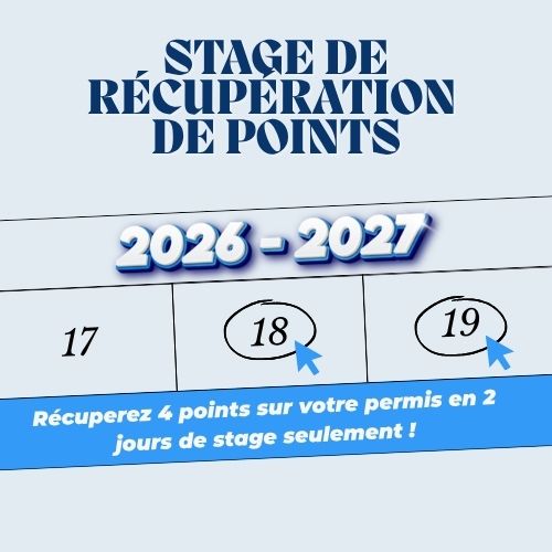 Stage de récupération de points